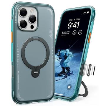 iPhone 16 Pro Torras Ostand Q3 Air MagSafe Hülle - Grün