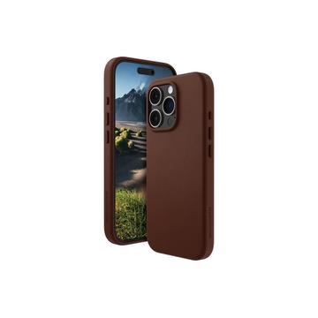 iPhone 16 Pro dbramante1928 Roskilde MagSafe Leder Hülle - Dunkles Braun