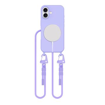 iPhone 16 Tech-Protect MagNecklace MagSafe Hülle - Lavendel