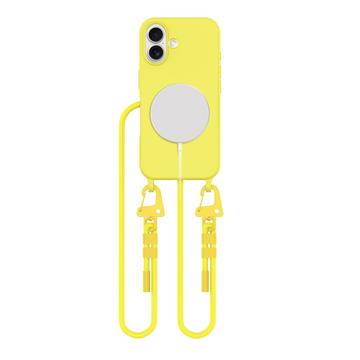 iPhone 16 Tech-Protect MagNecklace MagSafe Hülle - Gelb