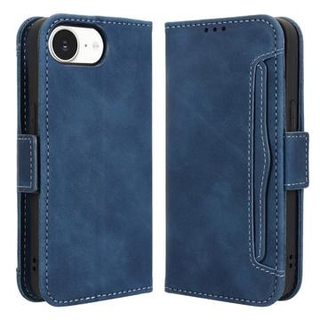 iPhone 16e Kartenetui mit Geldbörse - blau