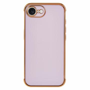iPhone 16e Galvanisierte stoßfeste TPU Hülle - Lila