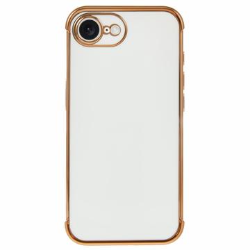 iPhone 16e Galvanisierte stoßfeste TPU Hülle - Weiß