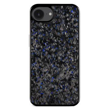 iPhone 16e Geschmiedete Textur Hybridhülle - Blau