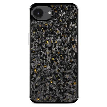 iPhone 16e Geschmiedete Textur Hybridhülle - Gold
