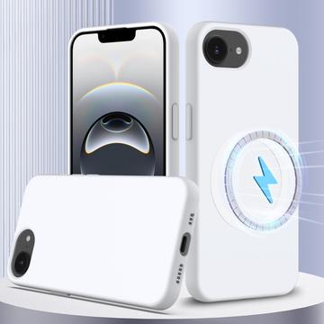 iPhone 16e Liquid Silikonhülle - MagSafe-kompatibel - Weiß