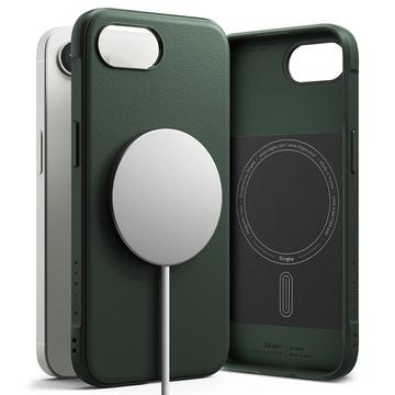 iPhone 16e Ringke Liquid Silicone MagSafe Hülle - Dunkel Grün