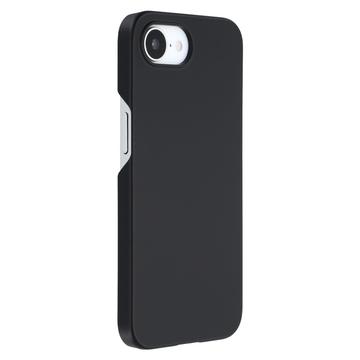 iPhone 16e Gummierte Kunststoff Hülle - Schwarz