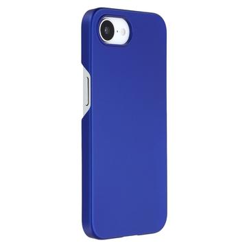 iPhone 16e Gummierte Kunststoff Hülle - Blau