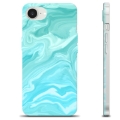 iPhone 16e TPU Hülle - Blauer Marmor