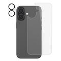 iPhone 17 2-in-1 Set Panzerglas Rückseitenschutz & Kameralinse - Klar
