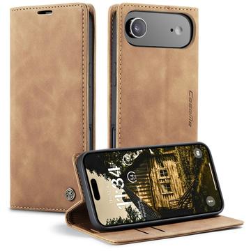 iPhone 17 Air Caseme 013 Serie Schutzhülle mit Geldbörse - Braun