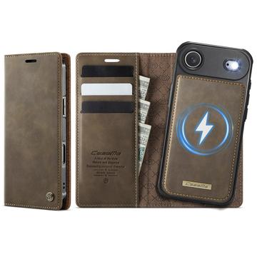 iPhone Air Caseme C49 2-in-1 abnehmbare Wallet Hülle - MagSafe-kompatibel, RFID - Kaffee