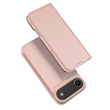 iPhone 17 Air Dux Ducis Skin Pro Flip Hülle - Rosa