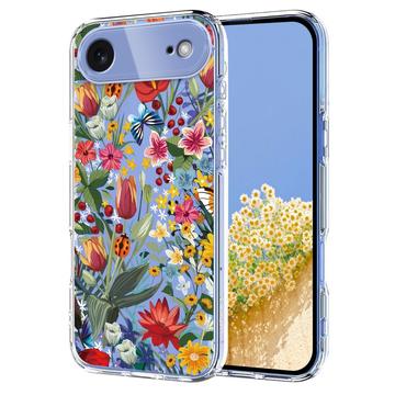 iPhone 17 Air TPU-Hülle mit Blumenmuster - Lilien