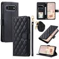 iPhone Air Luxus Gesteppte Wallet Hülle