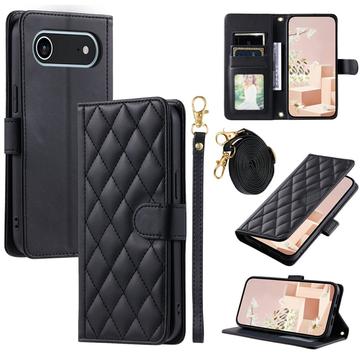 iPhone Air Luxus Gesteppte Wallet Hülle