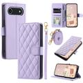 iPhone 17 Air Luxus Gesteppte Wallet Hülle