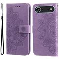 iPhone 17 Air Mandala Serie Wallet Hülle - Purpur