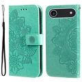 iPhone 17 Air Mandala Serie Wallet Hülle - Grün