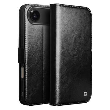 iPhone 17 Air Qialino Classic Lederhülle mit Geldbörse
