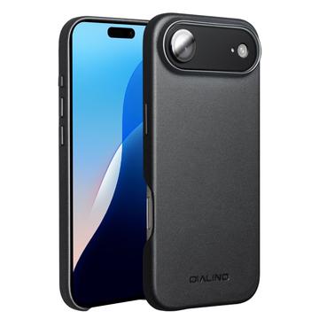 iPhone 17 Air Qialino Premium MagSafe Hülle - Schwarz