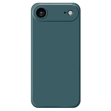 iPhone 17 Air stoßfeste Silikonhülle - Schwarz-Grün