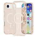 iPhone 17 Air Stylish Glitter Serie Hybrid Hülle - MagSafe-kompatibel - Gold