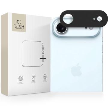 iPhone 17 Air Tech-Protect Camalloy Fit+ Aluminium Kamera Schutz - Schwarz