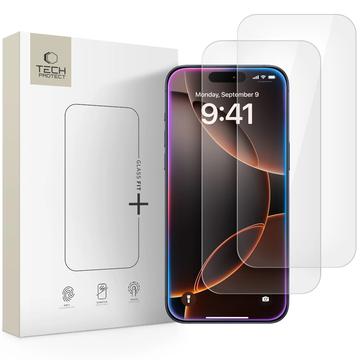 iPhone 17 Air Tech-Protect Glas Fit+ Panzerglas - 2 Stk. - Durchsichtig