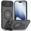 iPhone 17 Air Tech-Protect MagStand MagSafe Hülle - Mattschwarz