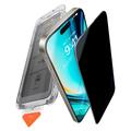 iPhone 17 Air Torras GlassGo Privatsphäre Panzerglas mit Auto-Align Rahmen