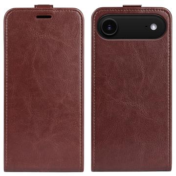 iPhone 17 Air Vertikale Flip Hülle - Braun