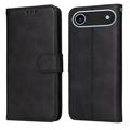 iPhone 17 Air Wallet Hülle mit Ständer - Schwarz