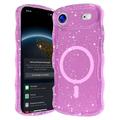 iPhone Air Wave-Edge Laser Glitter MagSafe Hülle