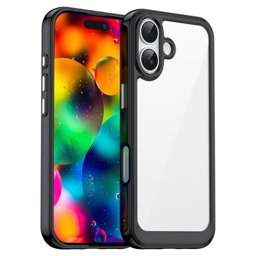 iPhone 17 Anti-Shock Hybrid Hülle - Schwarz