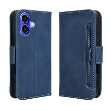 iPhone 17 Kartenetui mit Geldbörse - blau