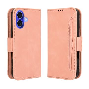 iPhone 17 Kartenetui mit Geldbörse - Rosa