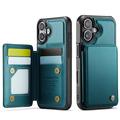 iPhone 17 Caseme C22 Hülle RFID Kartenetui - Grün
