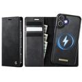 iPhone 17 Caseme C49 2-in-1 abnehmbare Wallet Hülle - MagSafe-kompatibel, RFID - Schwarz