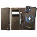 iPhone 17 Caseme C49 2-in-1 abnehmbare Wallet Hülle - MagSafe-kompatibel, RFID - Kaffee