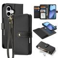 iPhone 17 Dux Ducis Lawa Brieftaschen-Lederhülle mit Magnetabdeckung