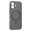 iPhone 17 Momax CaseForm Lite MagSafe Hülle - Transparent Schwarz
