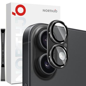 iPhone 17 Northjo Vollschutz Mattes Metall und gehärtetes Glas Kameraobjektivschutz
