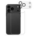 iPhone 17 Pro 2-in-1 Set Panzerglas Rückseitenschutz & Kameralinse - Klar