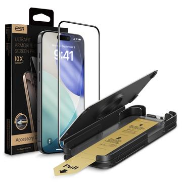 iPhone 17 Pro ESR UltraFit Armorite Pro Panzerglas - 9H, 0.3mm - Schwarzer Rand