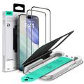 iPhone 17 Pro ESR UltraFit Panzerglas - 9H, 0.3mm - Schwarzer Rand