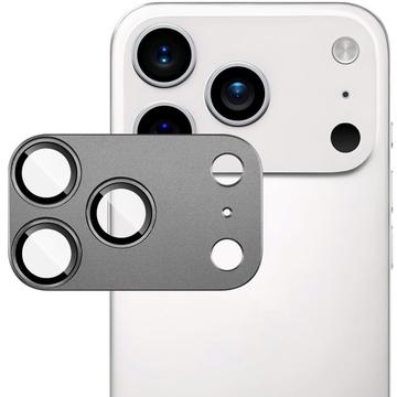 iPhone 17 Pro Imak Vollständiger Kameraobjektivschutz aus Metall und gehärtetem Glas - grau