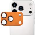 iPhone 17 Pro Imak Vollständiger Kameraobjektivschutz aus Metall und gehärtetem Glas - Orange