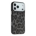 iPhone 17 Pro Jaucase Magnetische Hybridhülle mit Leopardenmuster